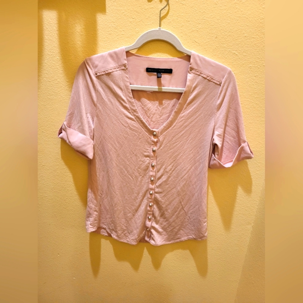 White House Black Market button down